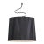 Modern Espresso Ribbon / Wrapped Drum Shade Pendant Light For Sale
