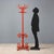 Vintage Coat Rack in Lacquered Wood, 1960s, in Good conditions. This piece is attributed to the mentioned designer/maker....