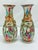 Pair, Chinese Export Rose Medallion Porcelain Vases With Gilt Dragon Handles For Sale In Providence - Image 6 of 9