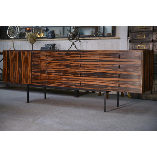 Sideboard in Gabonese Ebony, 1960s For Sale - Image 10 of 14