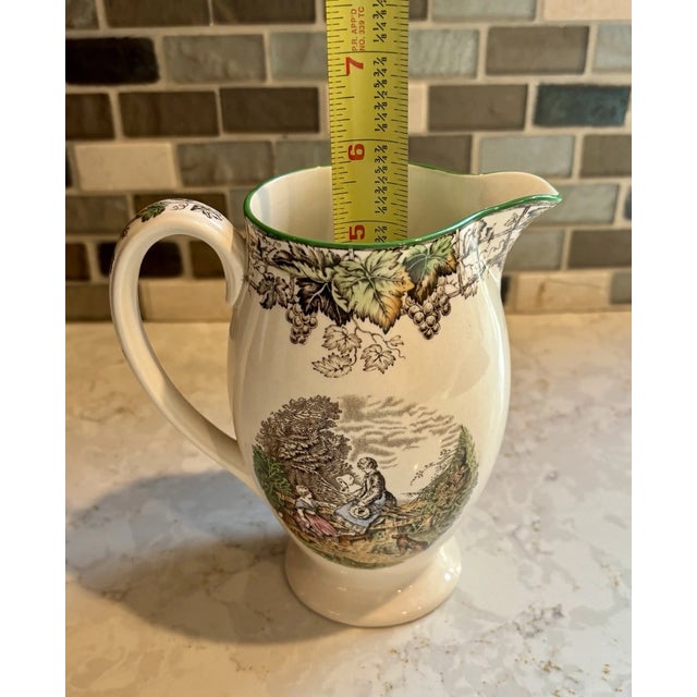Vintage Mid-Century Modern Copeland Spode Byron Pitcher For Sale In Houston - Image 6 of 6