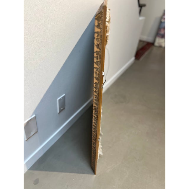 1990s Fine Framed Hand Knotted Fruit Plate Rug For Sale - Image 5 of 5