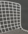 Set of Three Harry Bertoia White Patinated Wire Bar Stools For Sale In New York - Image 6 of 8