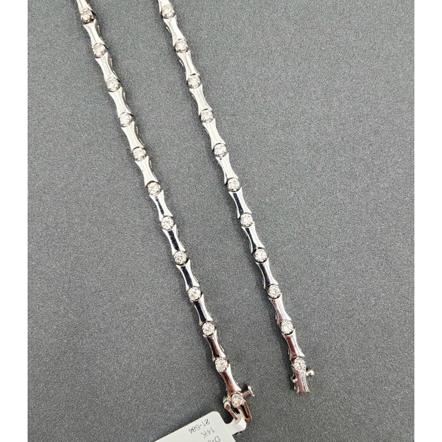 Early 21st Century 5.00 Ct Diamond Necklace For Sale - Image 5 of 8