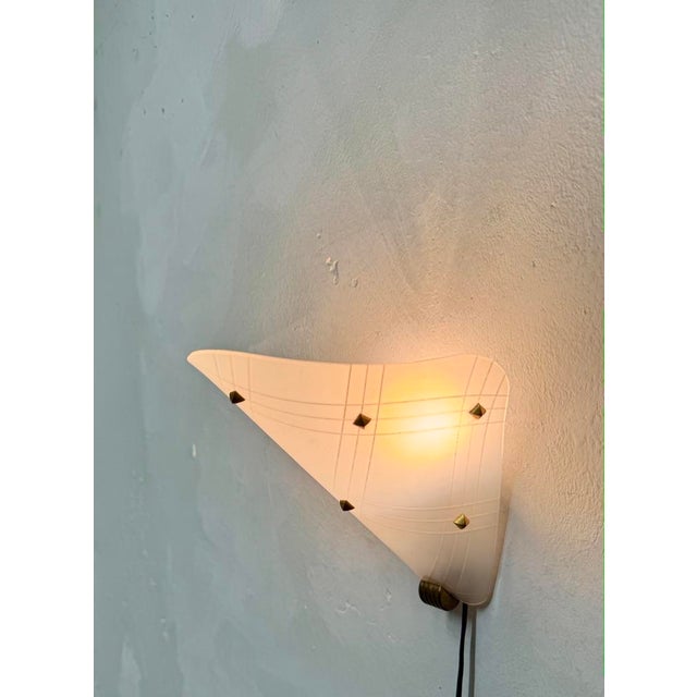 Wall Light from Maison Arlus, 1950s, Set of 2 For Sale - Image 4 of 12