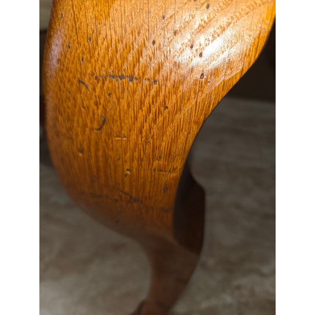 Wood Guido Zichele Solid Oak Italian Refectory Extension Dining Table (72"-132") – Bloomingdale’s For Sale - Image 7 of 18