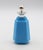 Art Deco Circa 1920s Art Deco Octagonal French Blue Opaline Glass Snuff Bottle For Sale - Image 3 of 9