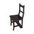 Antique Library Stairs in French Hardwood For Sale - Image 3 of 8