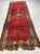 Late 19th Century Late 19th Century Ancient Kurdish Reds Aubergine & Emerald Green Runner Rug 4.3 X 11.10 For Sale - Image 10 of 12