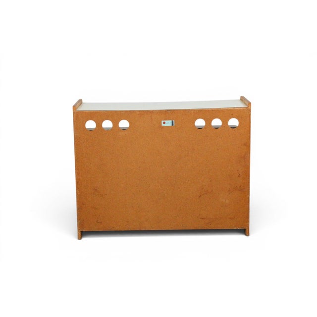 Mid 20th Century Mid 20th Century Teak + Beech Swedish Shoe Cabinet by Ilse Møbel For Sale - Image 5 of 5