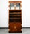 Campaign style storage cabinet by Henredon from the Scene One collection. Dark walnut with brass hinges and latch pulls....