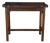Vintage Hekman Georgian Style Mahogany Flip Top Game Card Hall Console Table For Sale
