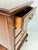 Vintage Continental Furniture Co. Queen Anne Style Mahogany 4-Drawer Bedside Chest For Sale - Image 6 of 16