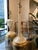 Hollywood Regency Vintage Murano Attributed Gold Aventurine Glass Table Lamps – Restored Set - a pair For Sale - Image 3 of 7