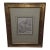 Antique Drawing of Three Figures For Sale