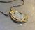 Gold Tone/Lucite Cameo Pendant Necklace For Sale - Image 6 of 6