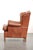 Wing Club Chair in Cowhide Leather For Sale - Image 5 of 14
