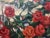 Impressionist 1960s Oil Painting Red Roses Belov Victor Emelyanovich For Sale - Image 3 of 11