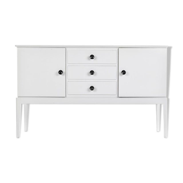 White Sideboard, 1970s For Sale - Image 6 of 6