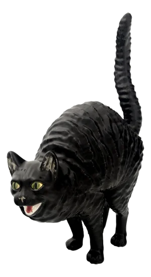 Bordallo Pinheiro Arte Bordallo Hissing Cat