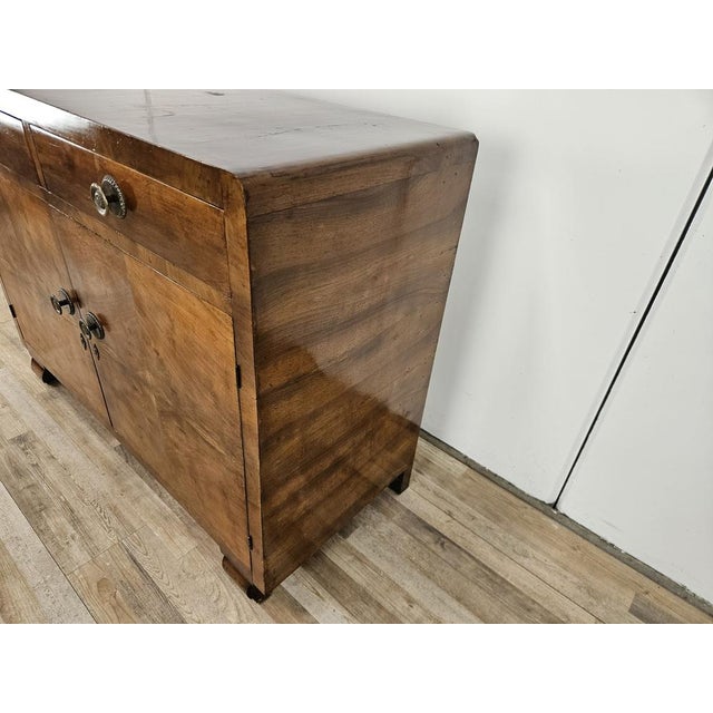 Art Deco Sideboard in Walnut Burl with Doors and Drawers, 1940 For Sale - Image 3 of 18