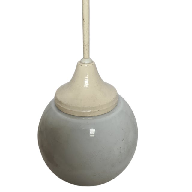 Postmodern Communist Pendant Lamp, Poland, 1970s For Sale - Image 4 of 12