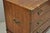 Mid 20th Century Henredon Pan Asian Chinoiserie Brass Butterfly 3 Drawer Campaign Chest Commode For Sale - Image 15 of 17