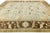 Modern Hand-Knotted Oushak Style Wool Area Rug in Soft Sky Blue and Ochre Gold For Sale In New York - Image 6 of 12