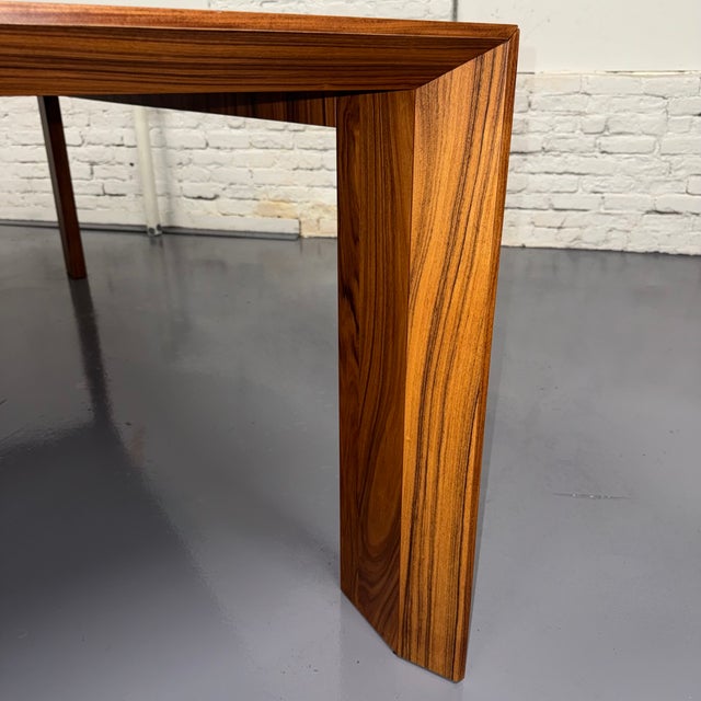 Cassina 94" Cassina El Dom Dining Table in Rosewood For Sale - Image 4 of 11