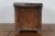 Early 20th Century Antique Victorian Quarter Sawn Oak Nailhead Keepsake Shoe Shine Box Foot Stool For Sale - Image 6 of 11