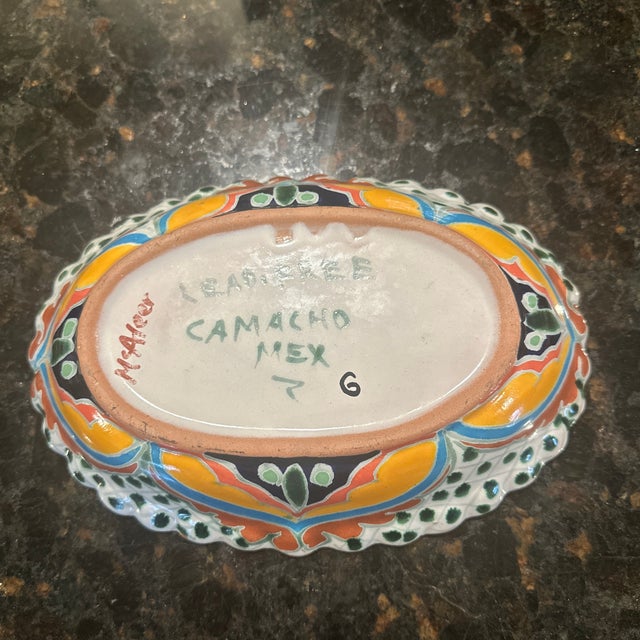 Mid 20th Century Mexican Bowl Pottery For Sale - Image 4 of 4