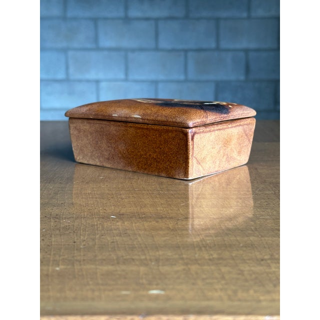 Bitossi 1960s Ceramic Lidded Box by Alvino Bagni for Bitossi For Sale - Image 4 of 11