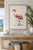 Illustration Lesser Flamingo by C. G. Finch-Davies, Vintage Reproduction Bird Art Print, 40" × 60" For Sale - Image 3 of 7