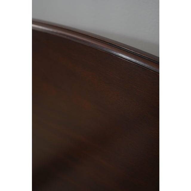 Henkel Harris Model 307 Mahogany Queen Size Poster Bed For Sale - Image 12 of 17