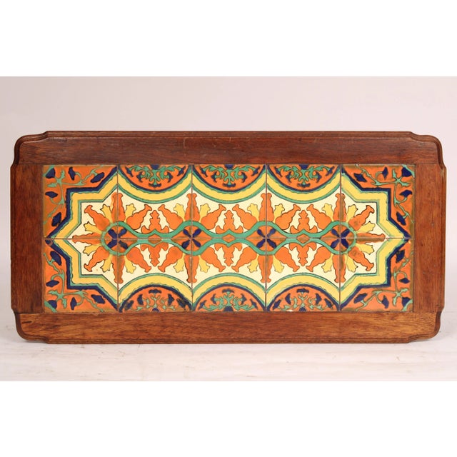 1930s Tile Top Coffee Table For Sale - Image 5 of 10