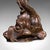 Metal Antique Mythical Dolphin Doorstop, English, Bronze Door Keeper, Regency, c.1820 For Sale - Image 7 of 9