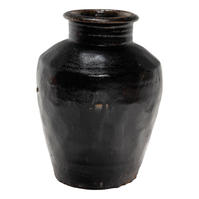 Chinese Coiled Pickling Pot, C. 1900 For Sale