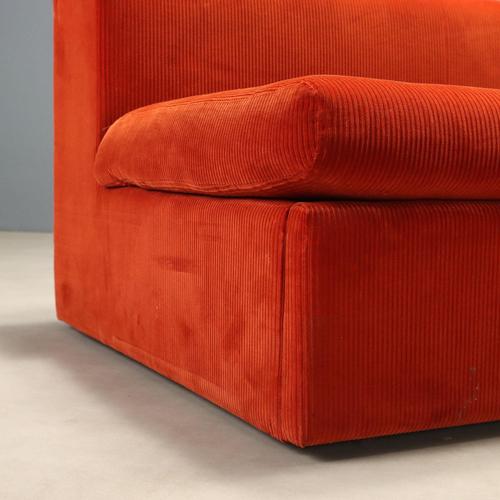 Late 20th Century Vintage Zanotta Sofa in Fabric, 1970s For Sale - Image 5 of 13