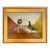 Oil Painting on Board of a Pouter Pigeon in Courtship For Sale