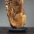 Brown Vintage Abstract Modernist Hand Carved Burl Wood Sculpture on Stand For Sale - Image 8 of 8