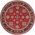 Beige Southwestern Kazak Light Blue/Beige Wool Round Rug- 9'0''x9'0'' For Sale - Image 8 of 9