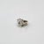Silver Vintage Georg Jensen Diamond & Sterling Silver Infinity Earrings - 2 Pieces For Sale - Image 8 of 12