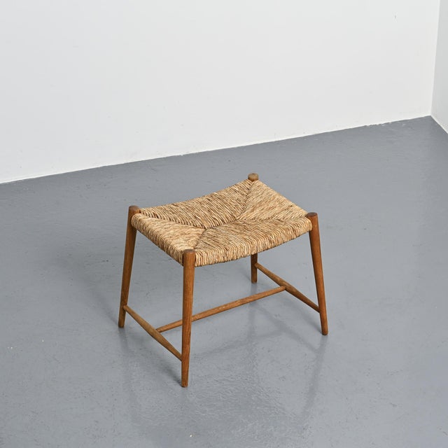 Stool by Sigune Daläge for Meisterkreis Hannover, 1958 For Sale - Image 12 of 13