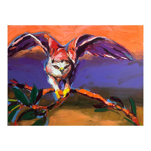 Laura Green, "Lift Off-White Tailed Kite", 2025 For Sale