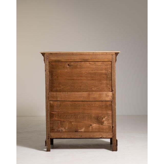 19th Century Louis Philippe Oak Buffet For Sale - Image 4 of 11