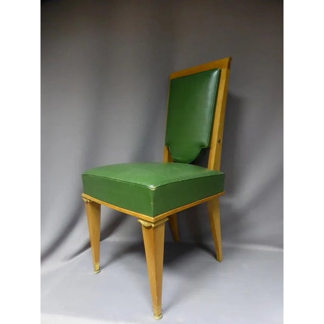 This model chair is quite in the spirit of Maurice Jallot (Paris, 1900-1971).