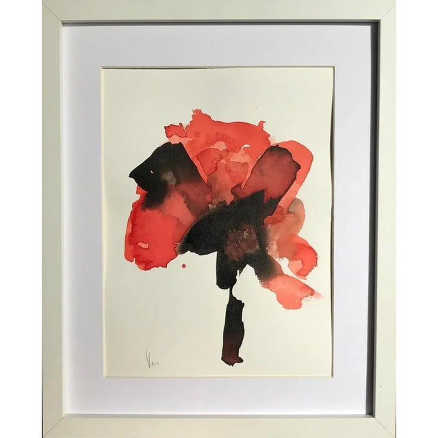 Doïna Vieru, Untitled 23, 2022, Ink on Canvas For Sale - Image 4 of 4