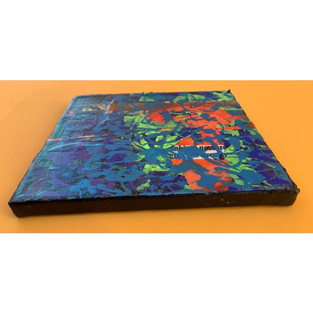 A signed, titled and dated contemporary mixed media painting.