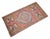 Rose Pink Vintage Oushak Mat, Small Turkish Rug Earthy Colors Doormat Laundry Room Decor - 1'7" X 3' For Sale - Image 6 of 13