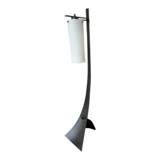 Hubbardton Forge Sculptural Floor Lamp — Hand‑Forged Modern Lighting, Artisan Made in Vermont For Sale